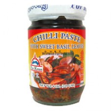 Chili Paste with Sweet Basil Leaves, Por Kwan (6pks)